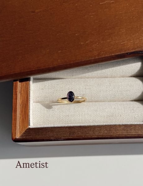 Ametist Marisa Series 925 Ayar Gümüş Yüzük